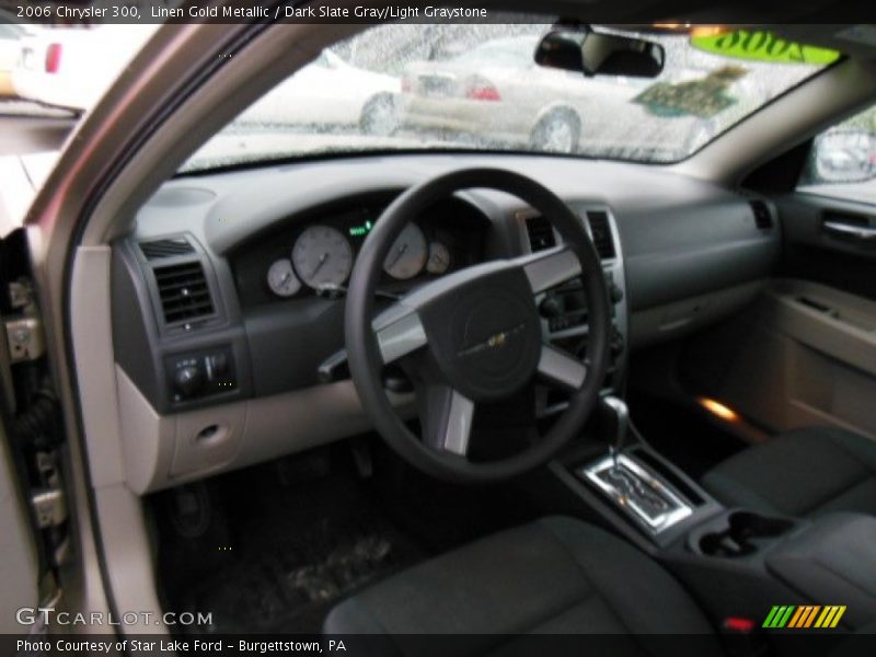 Linen Gold Metallic / Dark Slate Gray/Light Graystone 2006 Chrysler 300