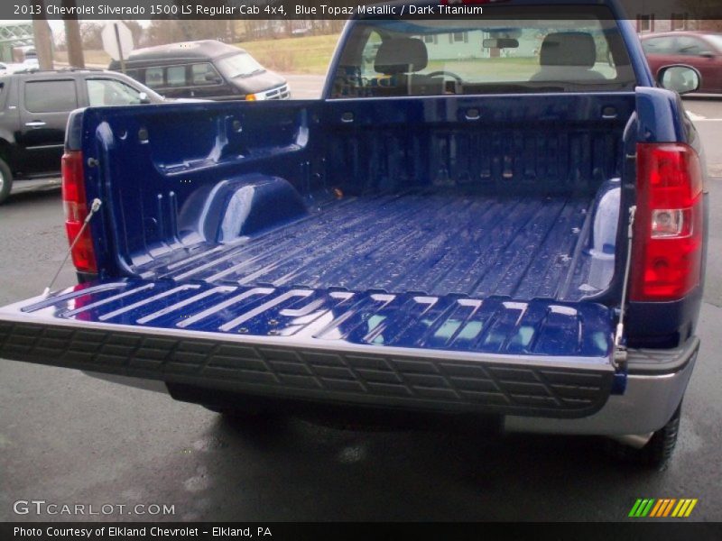 Blue Topaz Metallic / Dark Titanium 2013 Chevrolet Silverado 1500 LS Regular Cab 4x4