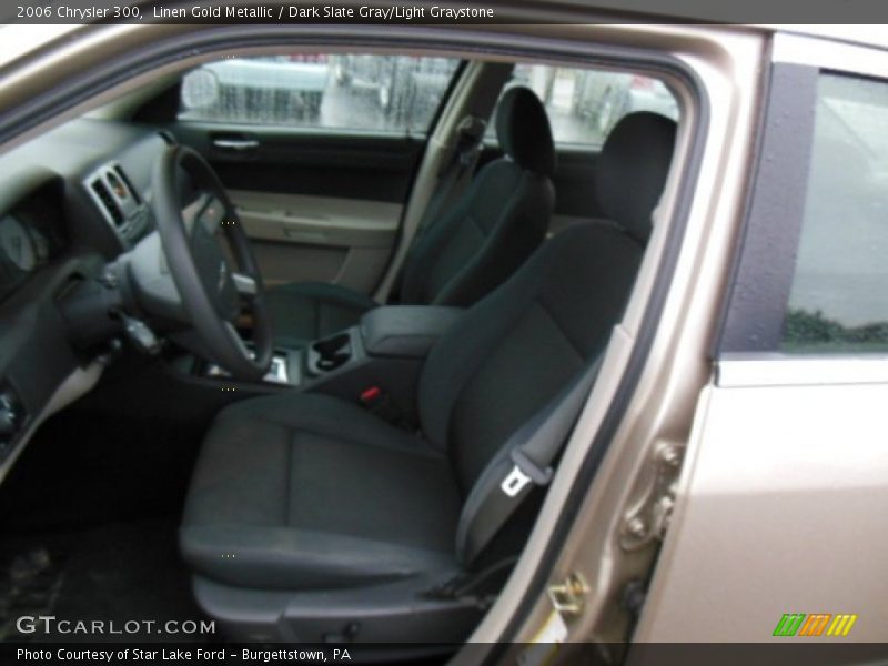 Linen Gold Metallic / Dark Slate Gray/Light Graystone 2006 Chrysler 300