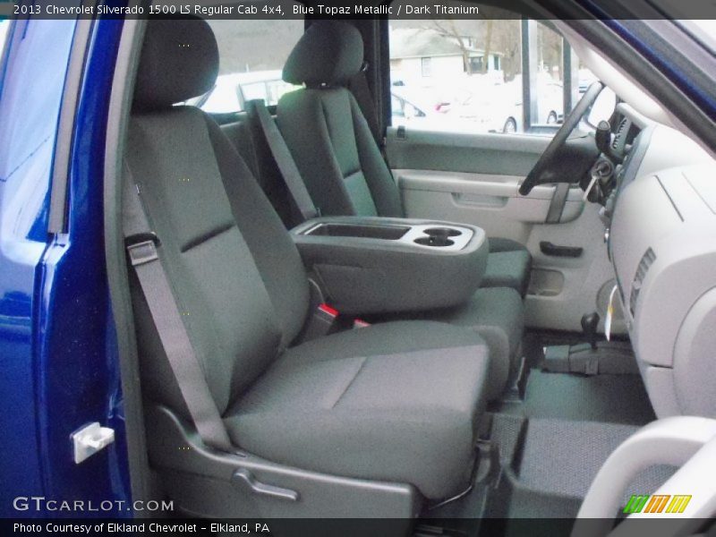Blue Topaz Metallic / Dark Titanium 2013 Chevrolet Silverado 1500 LS Regular Cab 4x4