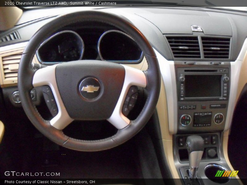 Dashboard of 2010 Traverse LTZ AWD