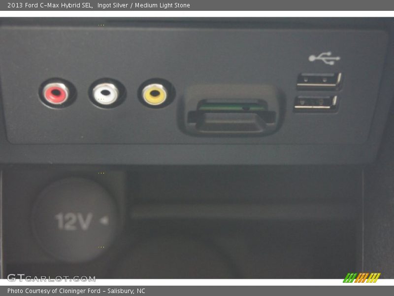 Ingot Silver / Medium Light Stone 2013 Ford C-Max Hybrid SEL