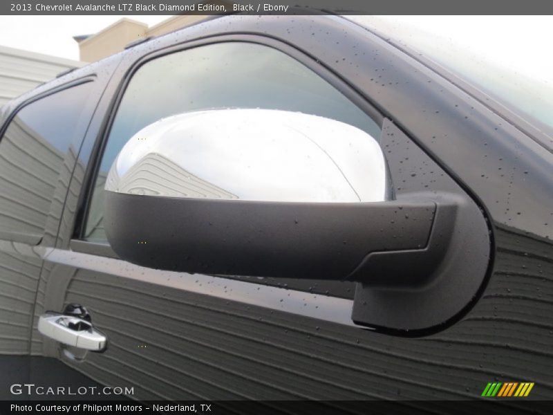 Black / Ebony 2013 Chevrolet Avalanche LTZ Black Diamond Edition