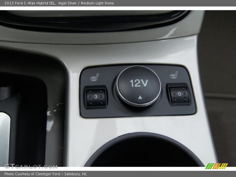 Ingot Silver / Medium Light Stone 2013 Ford C-Max Hybrid SEL