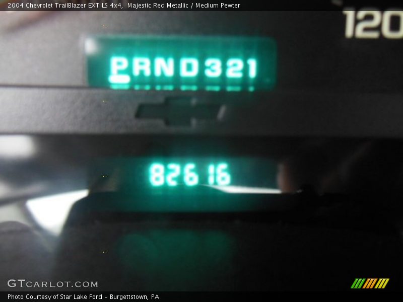 Majestic Red Metallic / Medium Pewter 2004 Chevrolet TrailBlazer EXT LS 4x4