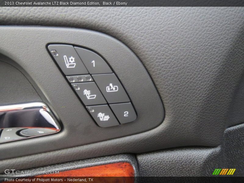Controls of 2013 Avalanche LTZ Black Diamond Edition