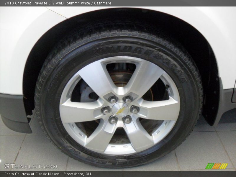 Summit White / Cashmere 2010 Chevrolet Traverse LTZ AWD