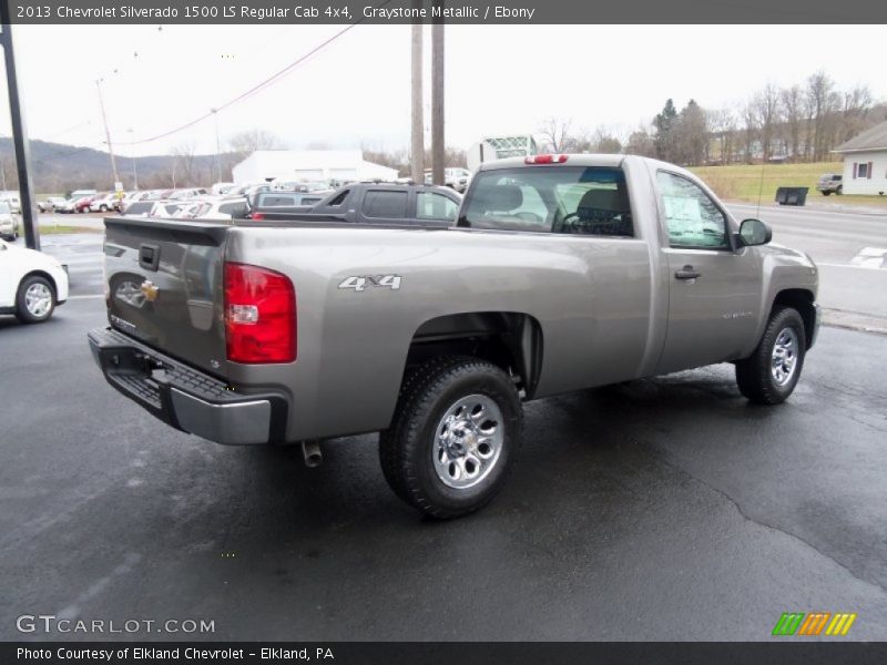 Graystone Metallic / Ebony 2013 Chevrolet Silverado 1500 LS Regular Cab 4x4