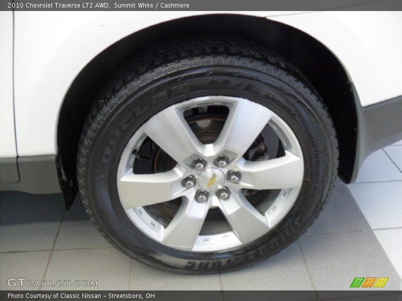 Summit White / Cashmere 2010 Chevrolet Traverse LTZ AWD