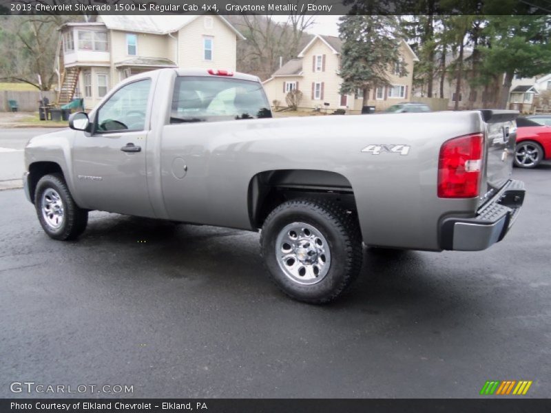Graystone Metallic / Ebony 2013 Chevrolet Silverado 1500 LS Regular Cab 4x4