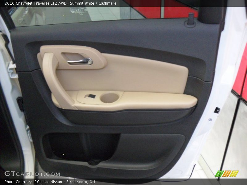 Summit White / Cashmere 2010 Chevrolet Traverse LTZ AWD