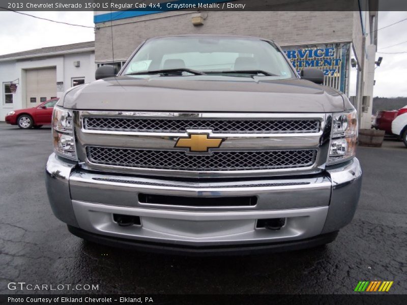 Graystone Metallic / Ebony 2013 Chevrolet Silverado 1500 LS Regular Cab 4x4