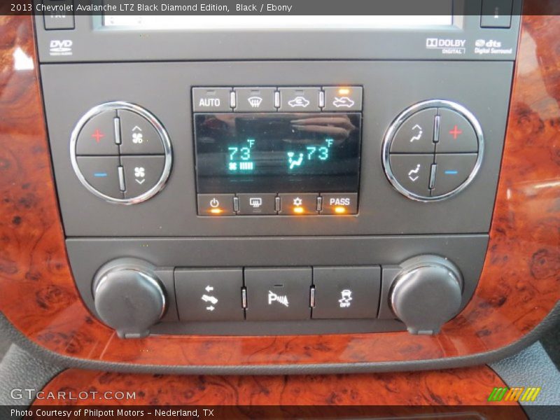 Controls of 2013 Avalanche LTZ Black Diamond Edition