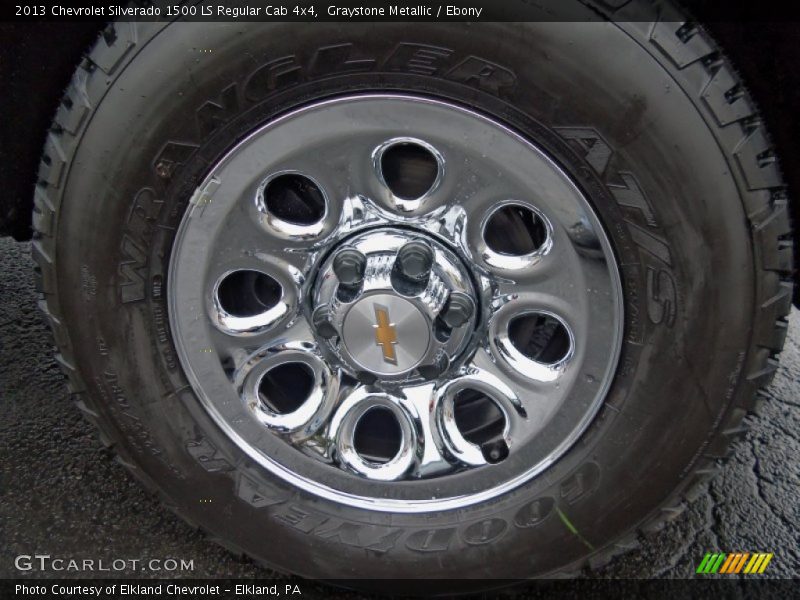 Graystone Metallic / Ebony 2013 Chevrolet Silverado 1500 LS Regular Cab 4x4