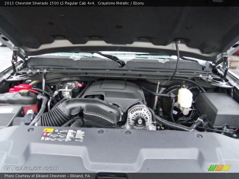 Graystone Metallic / Ebony 2013 Chevrolet Silverado 1500 LS Regular Cab 4x4
