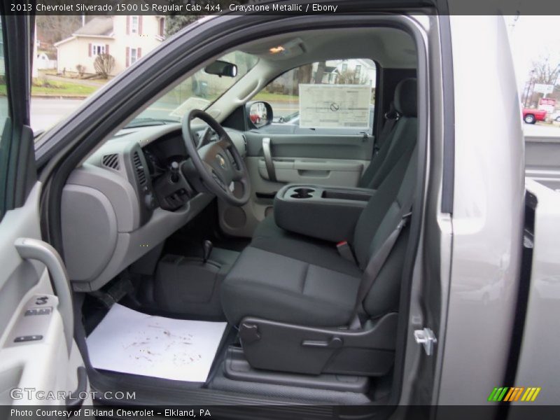 Graystone Metallic / Ebony 2013 Chevrolet Silverado 1500 LS Regular Cab 4x4