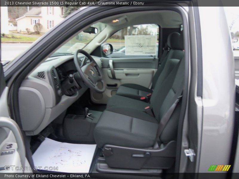 Graystone Metallic / Ebony 2013 Chevrolet Silverado 1500 LS Regular Cab 4x4