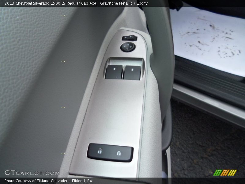 Graystone Metallic / Ebony 2013 Chevrolet Silverado 1500 LS Regular Cab 4x4