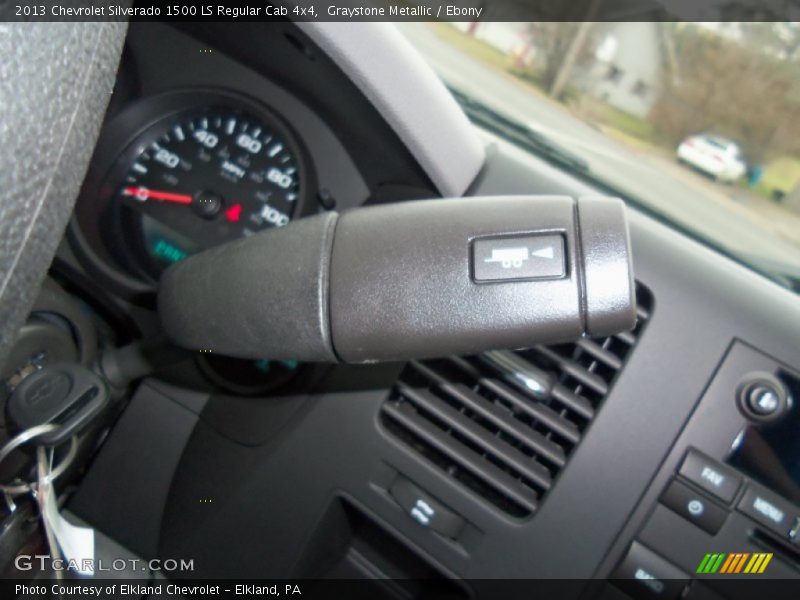 Graystone Metallic / Ebony 2013 Chevrolet Silverado 1500 LS Regular Cab 4x4