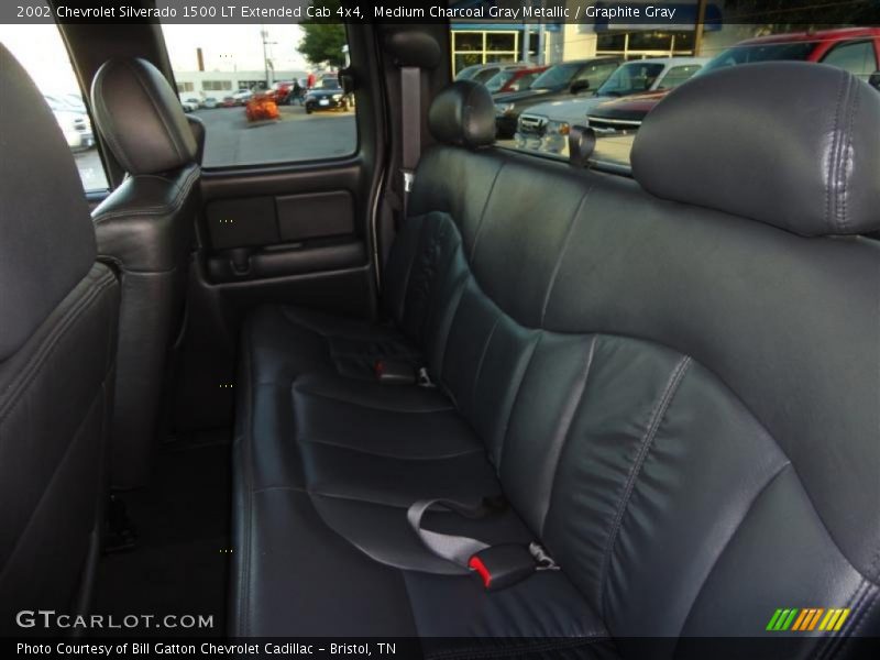 Medium Charcoal Gray Metallic / Graphite Gray 2002 Chevrolet Silverado 1500 LT Extended Cab 4x4