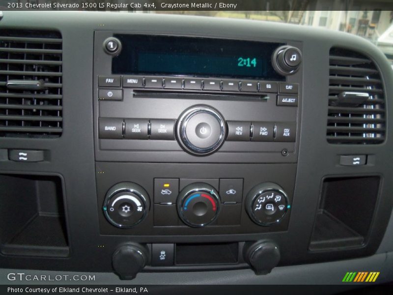 Graystone Metallic / Ebony 2013 Chevrolet Silverado 1500 LS Regular Cab 4x4