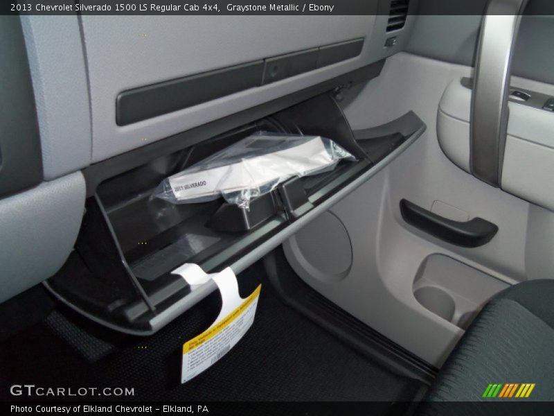 Graystone Metallic / Ebony 2013 Chevrolet Silverado 1500 LS Regular Cab 4x4