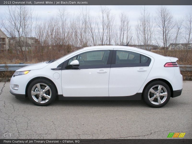 Summit White / Jet Black/Dark Accents 2013 Chevrolet Volt