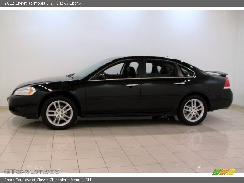 Black / Ebony 2012 Chevrolet Impala LTZ