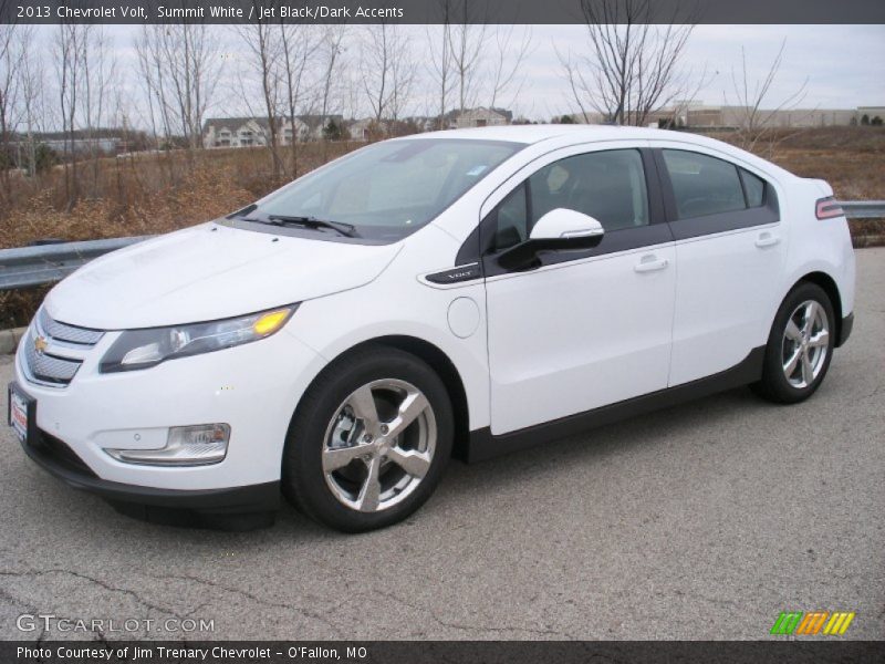 Summit White / Jet Black/Dark Accents 2013 Chevrolet Volt