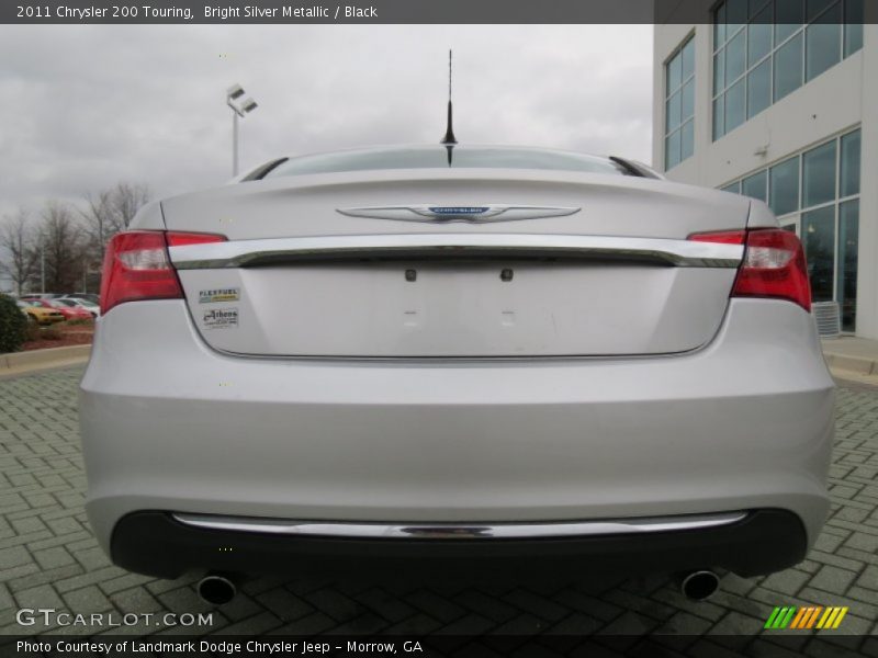 Bright Silver Metallic / Black 2011 Chrysler 200 Touring
