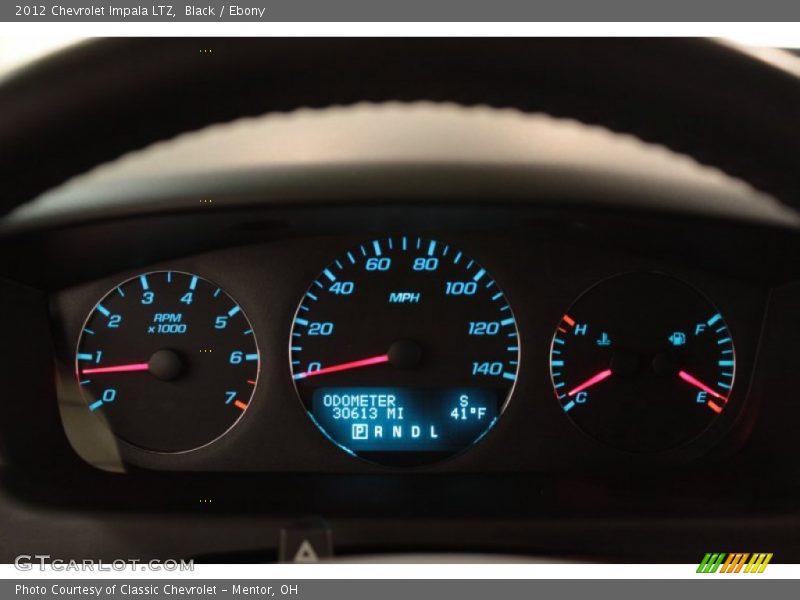 Black / Ebony 2012 Chevrolet Impala LTZ