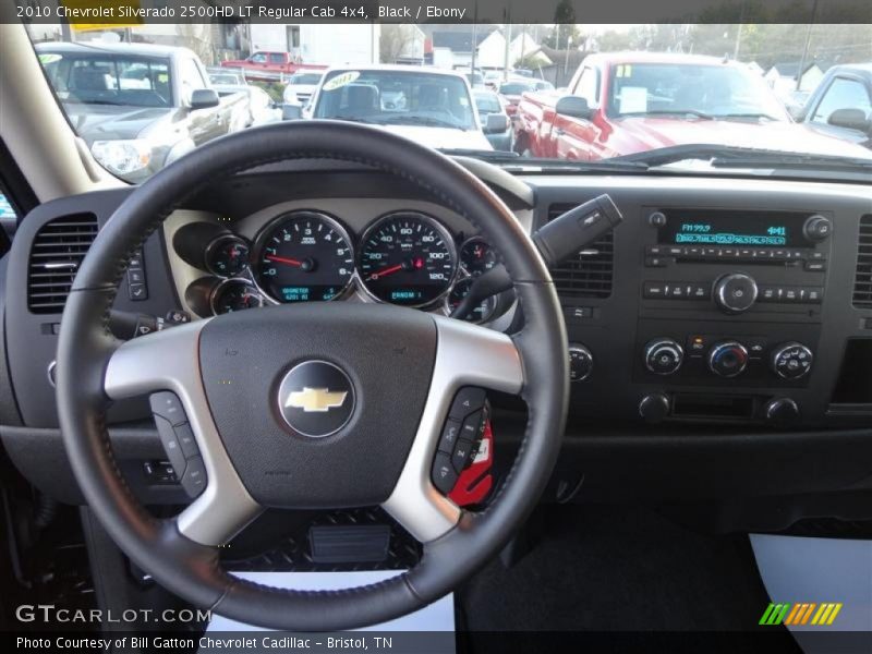 Dashboard of 2010 Silverado 2500HD LT Regular Cab 4x4