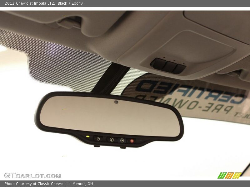 Black / Ebony 2012 Chevrolet Impala LTZ