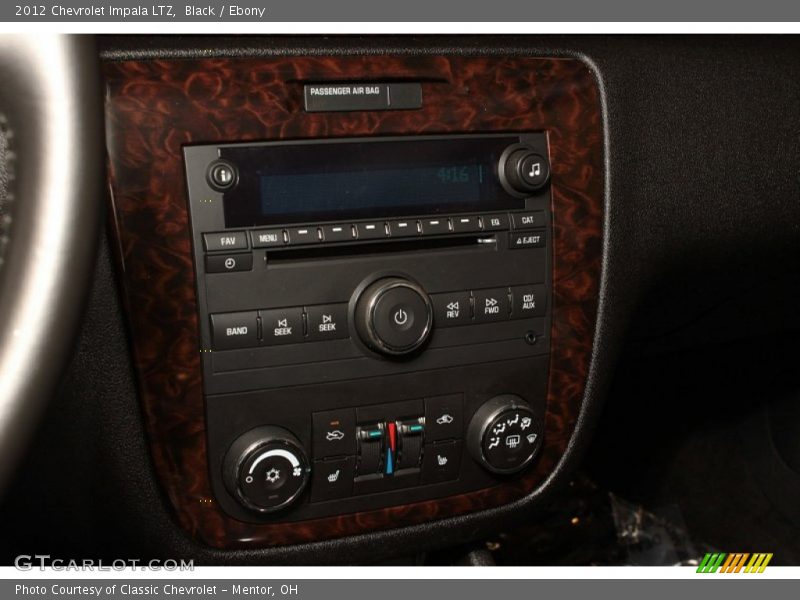Black / Ebony 2012 Chevrolet Impala LTZ