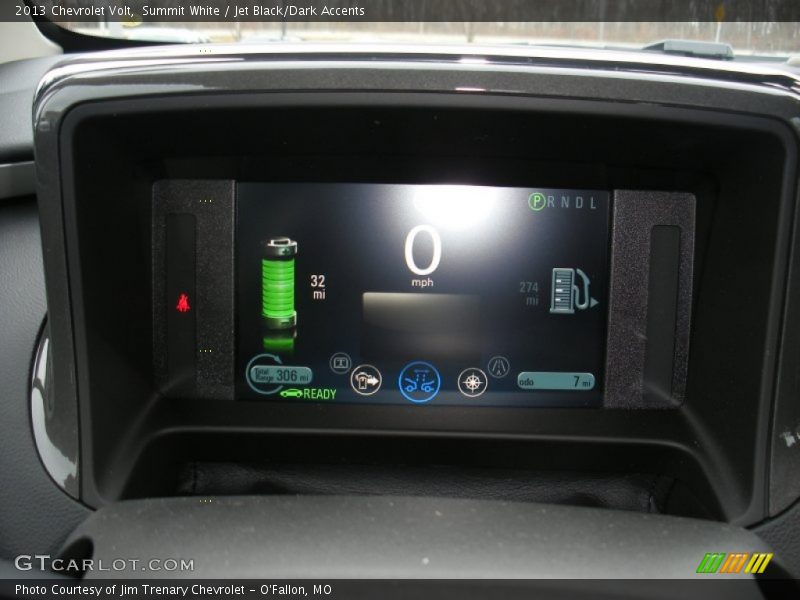 Summit White / Jet Black/Dark Accents 2013 Chevrolet Volt