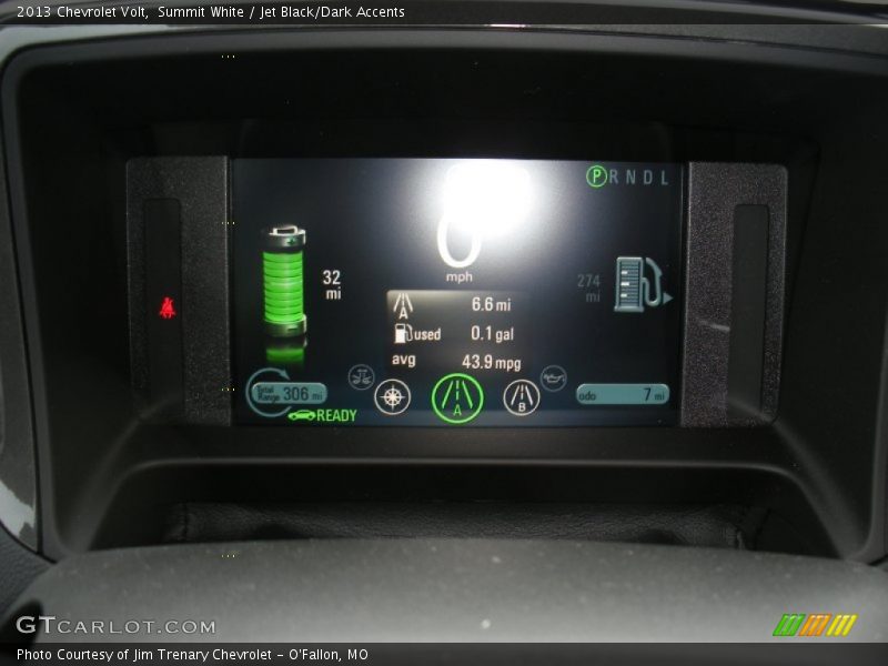 Summit White / Jet Black/Dark Accents 2013 Chevrolet Volt