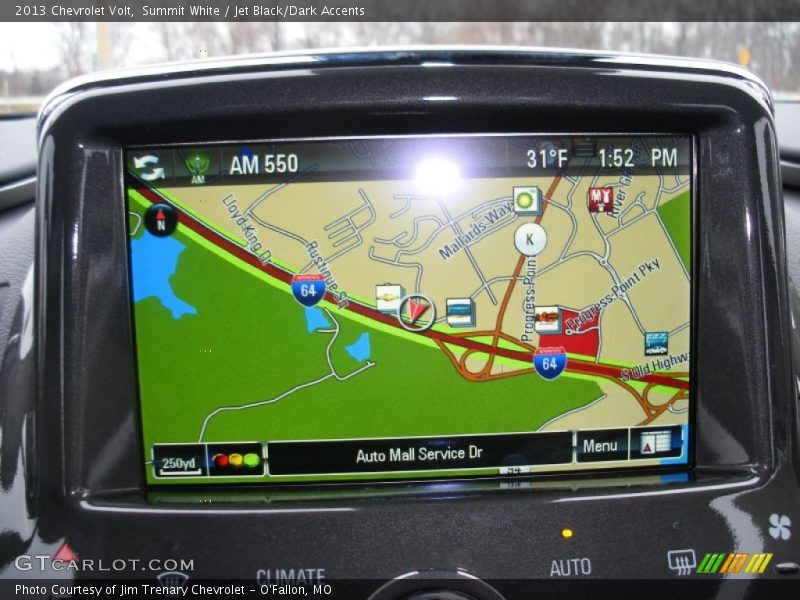 Navigation of 2013 Volt 