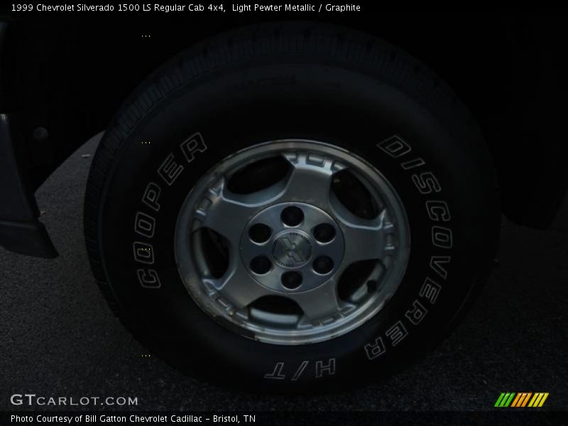 Light Pewter Metallic / Graphite 1999 Chevrolet Silverado 1500 LS Regular Cab 4x4