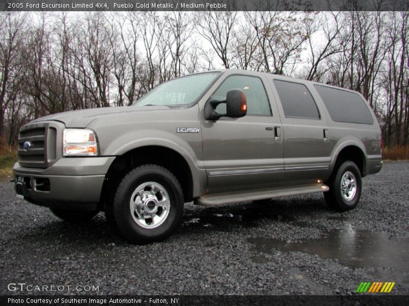  2005 Excursion Limited 4X4 Pueblo Gold Metallic