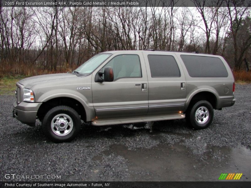 Pueblo Gold Metallic / Medium Pebble 2005 Ford Excursion Limited 4X4