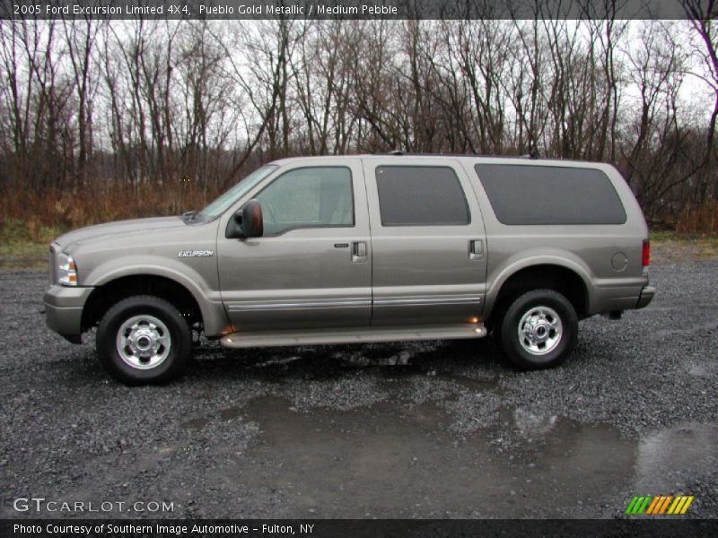 Pueblo Gold Metallic / Medium Pebble 2005 Ford Excursion Limited 4X4