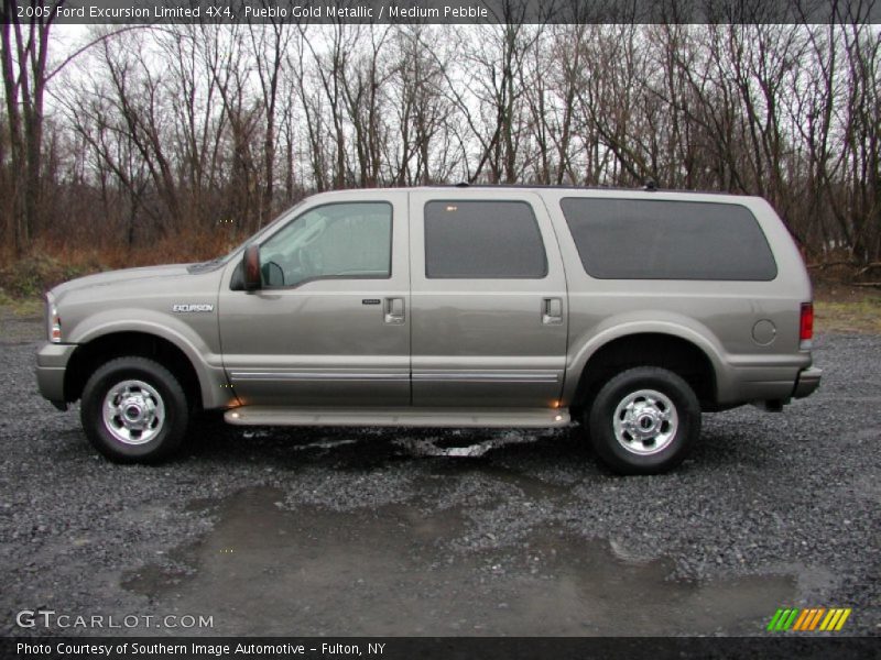 Pueblo Gold Metallic / Medium Pebble 2005 Ford Excursion Limited 4X4