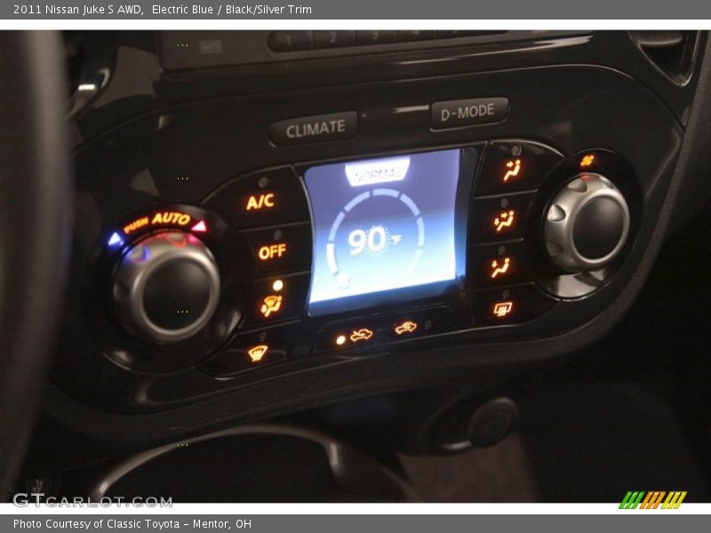 Electric Blue / Black/Silver Trim 2011 Nissan Juke S AWD