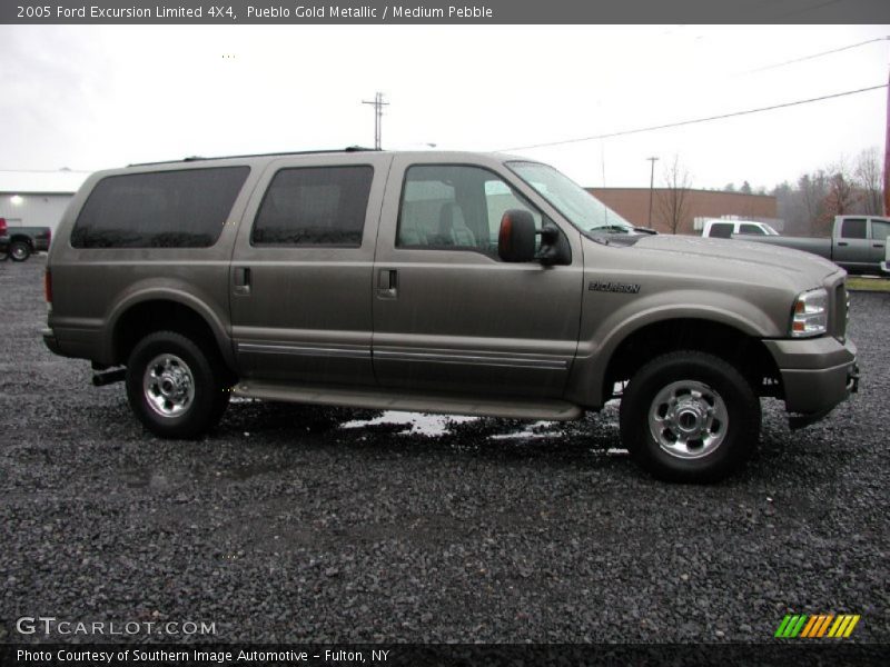 Pueblo Gold Metallic / Medium Pebble 2005 Ford Excursion Limited 4X4
