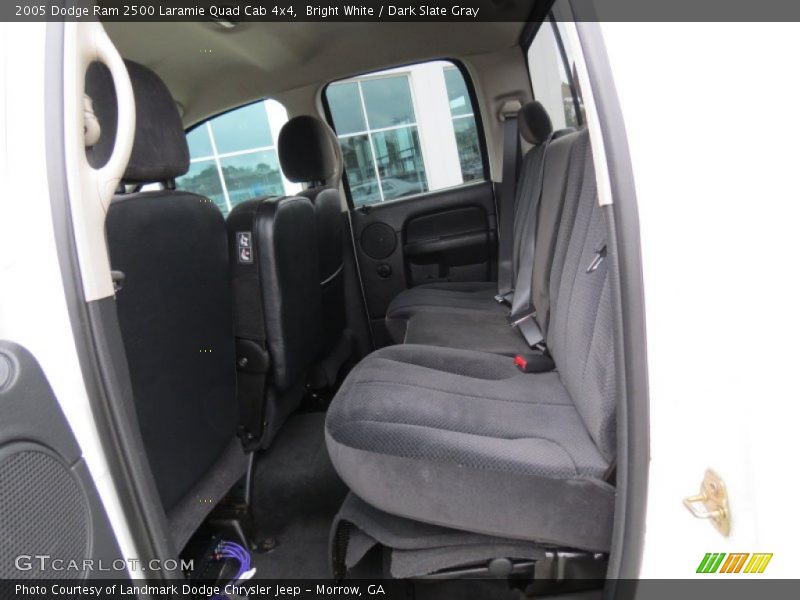 Bright White / Dark Slate Gray 2005 Dodge Ram 2500 Laramie Quad Cab 4x4