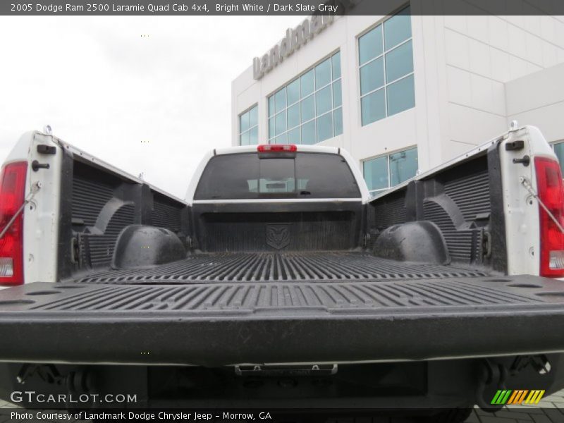 Bright White / Dark Slate Gray 2005 Dodge Ram 2500 Laramie Quad Cab 4x4