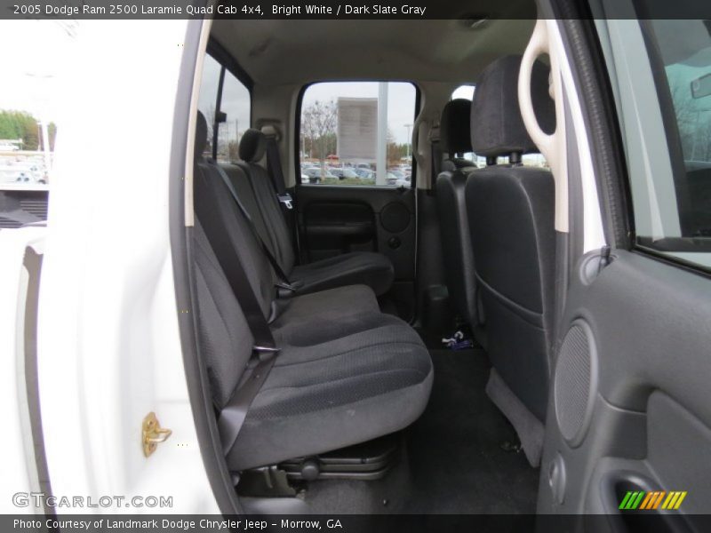 Bright White / Dark Slate Gray 2005 Dodge Ram 2500 Laramie Quad Cab 4x4