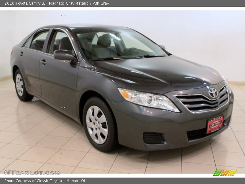 Magnetic Gray Metallic / Ash Gray 2010 Toyota Camry LE