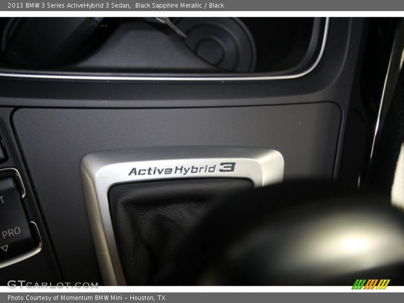Black Sapphire Metallic / Black 2013 BMW 3 Series ActiveHybrid 3 Sedan