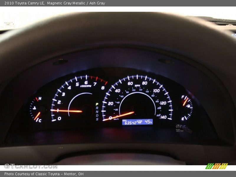 Magnetic Gray Metallic / Ash Gray 2010 Toyota Camry LE